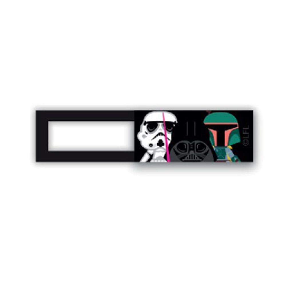 Webcam cover / schuifje  - licentie™ -  Star Wars 05 -zwart