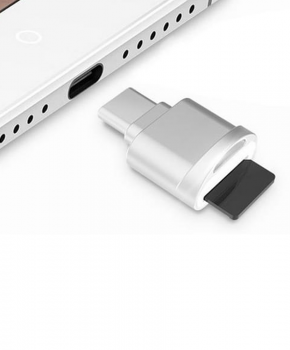 USB-C / Type-C 3.1 naar Micro SD (TF) Kaartlezer Adapter