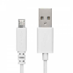 USB naar Micro-usb 2 meter extra lange kabel oplader - wit