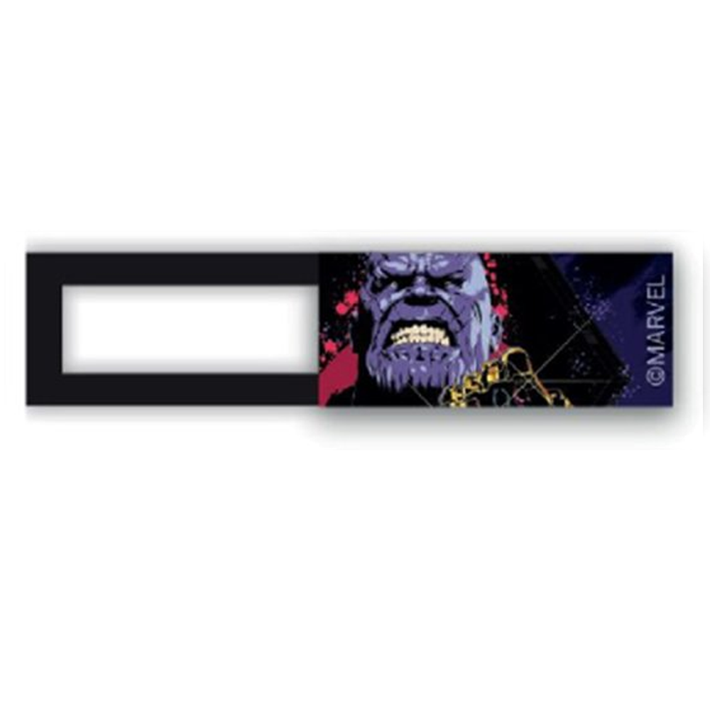 Webcam cover / schuifje  - licentie™ - THANOS 02 - zwart