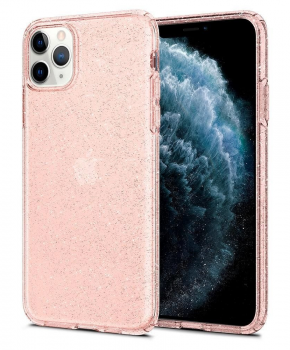 SPIGEN Liquid Crystal voor Iphone 11 PRO (5.8) glitter roze