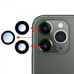 Voor iPhone 11 Pro Max 6.5"  achter camera lens + tape