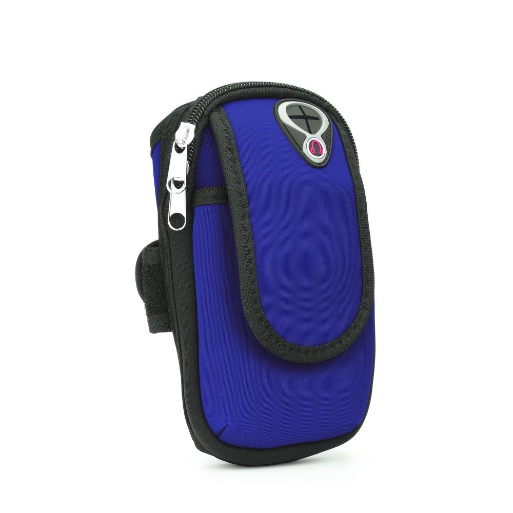 Sport armband tasje FULL CLOSE - blauw