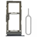 Single SIM + SD houder voor de Samsung Galaxy S10/S10 Plus - zwart