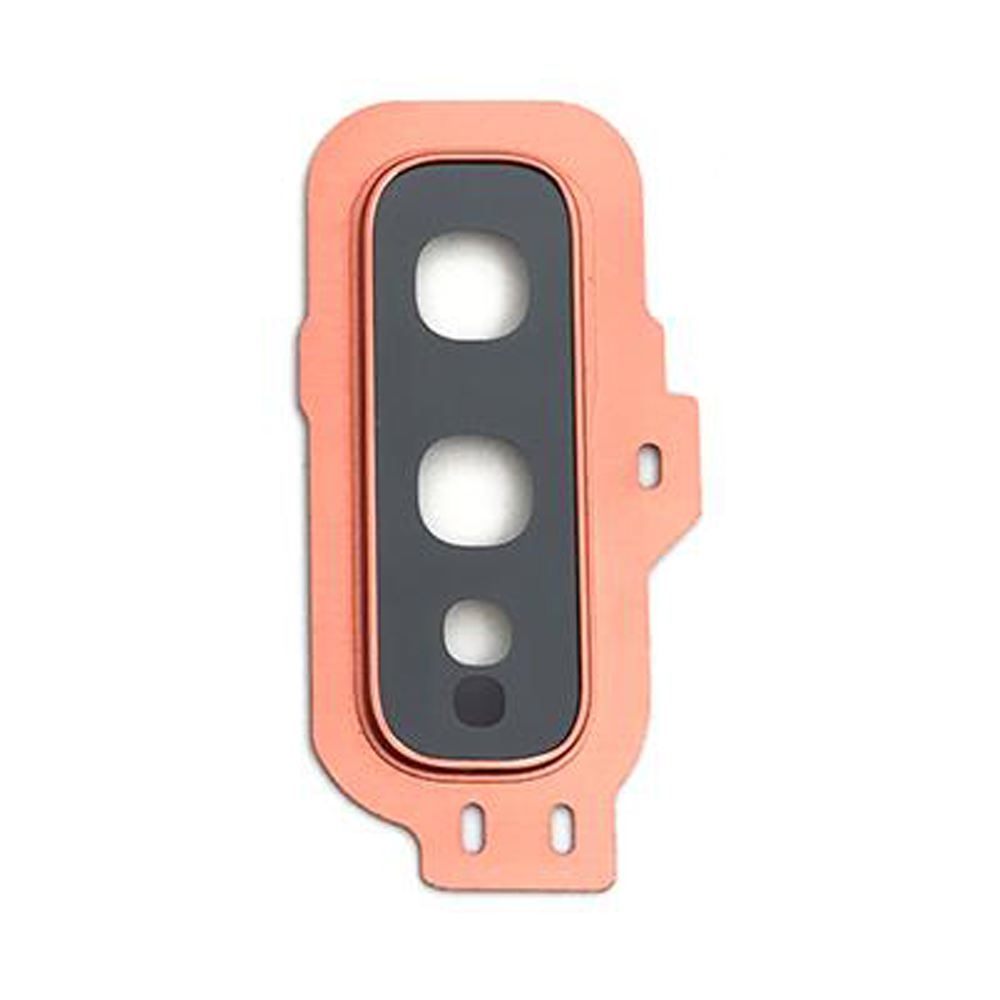 Achter camera cover met lens glas voor de Samsung Galaxy S10E - koraal