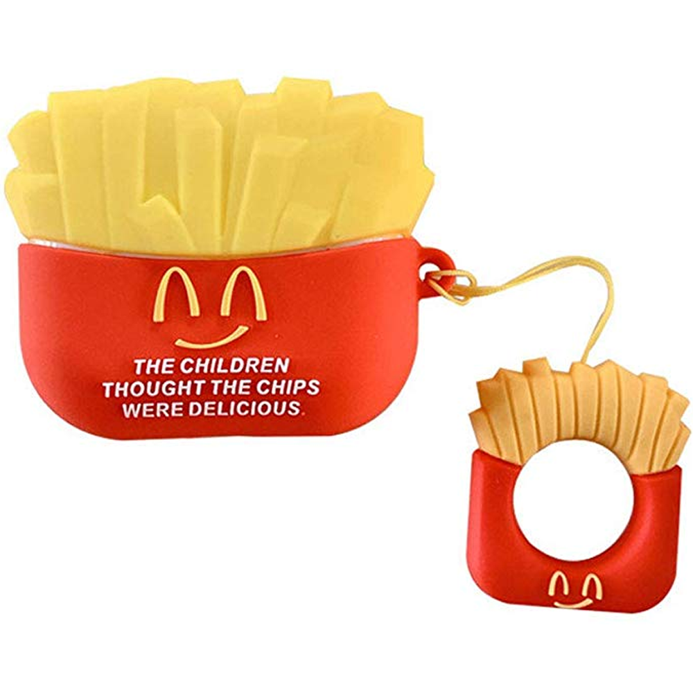 Cartoon Silicone Case voor Apple Airpods Pro - delicious fries