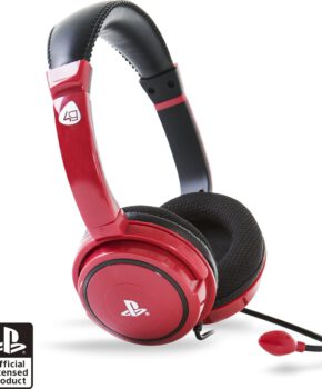 4Gamers PRO4-40 - Gaming Headset - Rood - PS4