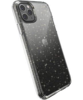 Speck Presidio Clear + Glitter Apple iPhone 11 Pro Max Clear/Gold Glitter