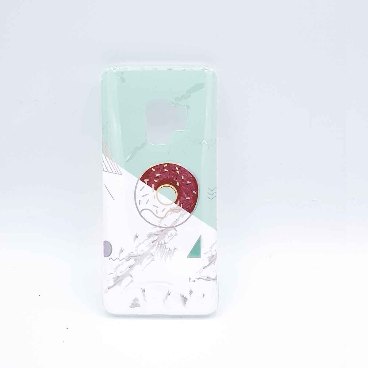 Samsung Galaxy S7  - hoesje - donut on marble – groen