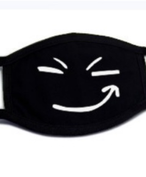 Katoenen fun Gezichtsmasker met oorlussen - smile at me