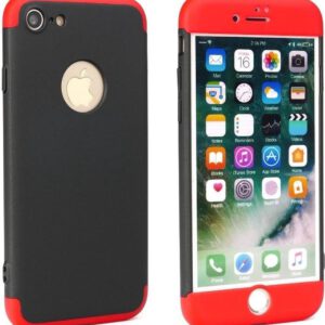 GKK 360 Full Protection Case voor de IPHONE XS Max rood-zwart