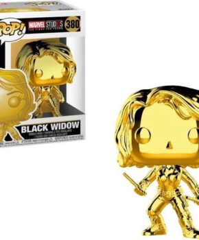 Funko Pop! Black Widow (Chrome) #381 - Verzamelfiguur