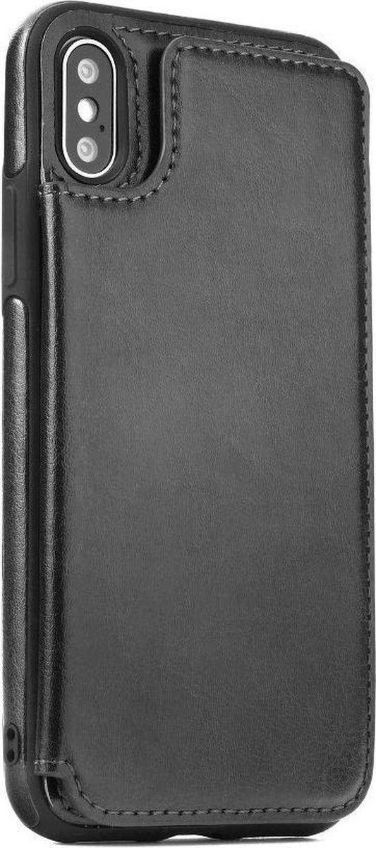 Forcell Wallet Case - voor de  Samsung A7 2018 - zwart