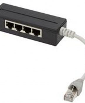 Logilink 5 Port RJ45 Splitter shielded with 15 cm cable (MP0032)