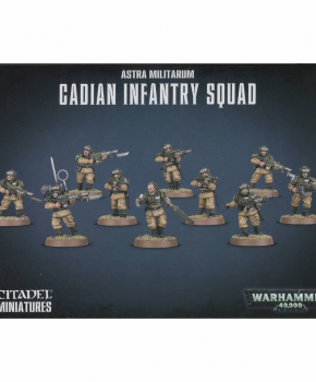 Imperium Astra Militarum: Cadian Infantry Squad