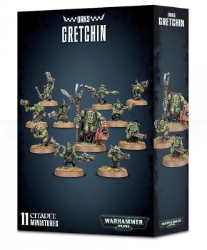 Warhammer 40,000 Xenos Orks: Ork Gretchin - verzamelfiguur