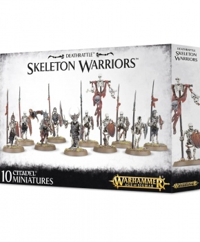 Warhammer Age of Sigmar - Skeleton Warriors - verzamelfiguur