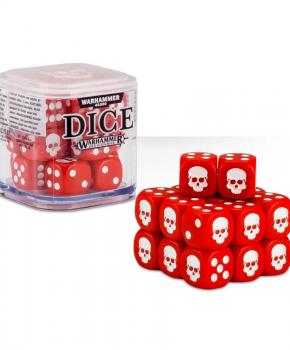 Warhammer 40K - Warhammer Dice - 20 dobbelstenen - rood