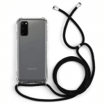 Backcover met koord hoesje - Samsung Galaxy S20  - Transparant