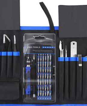 80 in 1 Professioneel reparatietools voor mobiele telefoons, laptops