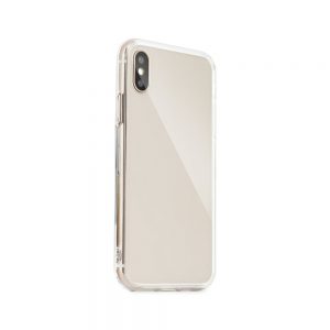 Glazen case voor IPHONE 12 PRO MAX transparant