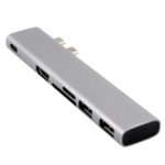 USB-C Adapter MacBook 4K Hdmi 2 USB-C 2-USB poorten 6-in1