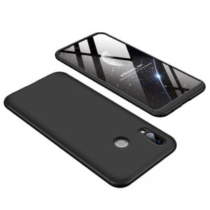 360 graden full body hoesje voor Huawei Honor Play - zwart