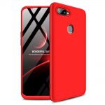 360 graden full body case voor de Oppo AX7 - rood
