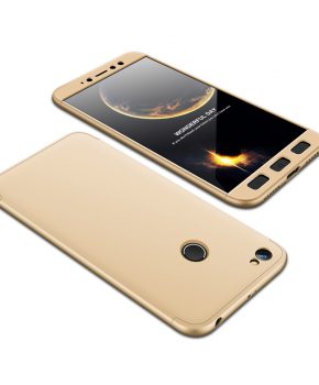 360 full body hoesje voor Xiaomi Redmi Note 5A Prime - goud