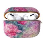 Kingxbar Bling regenboog shiny glitter case voor AirPods Pro - roze
