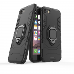 Ring Armor Case Kickstand voor iPhone SE 2020 / iPhone 7/8 - zwart