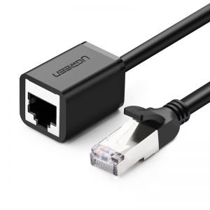 Ugreen 11278 netwerkkabel 1000 Mbps - 0,5m - Cat6 - Zwart