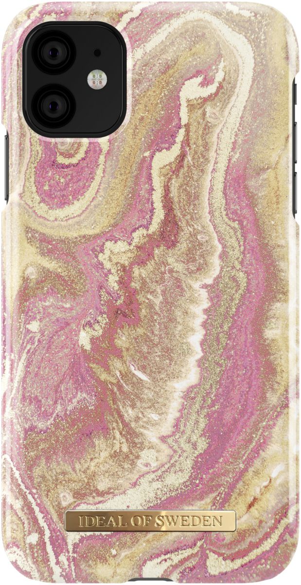 iDeal Fashion Case Golden Blush Marble iPhone 11/XR