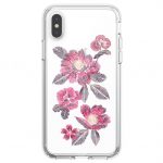 Speck Presidio Clear Print iPhone X / XS hoesje Floral Embroidered