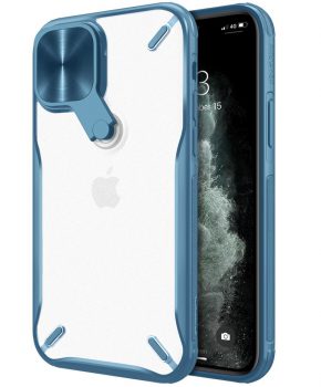 Nillkin Cyclops Case - voor iPhone 12 Pro / iPhone 12 - blauw
