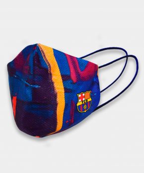 Barcelona mondmasker Junior mixed colours  7 tot 14 jaar