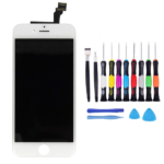 Voor iPhone 6 Plus Scherm wit - met 16-delig professionele reparatiekit