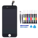 Voor iPhone 6 Plus Scherm zwart - met 16-delig professionele reparatiekit