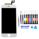 Voor iPhone 6S Scherm wit - met 16-delig professionele reparatiekit
