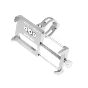 GUB G85 Fietshouder voor mobiele telefoon - Metaal - zilver