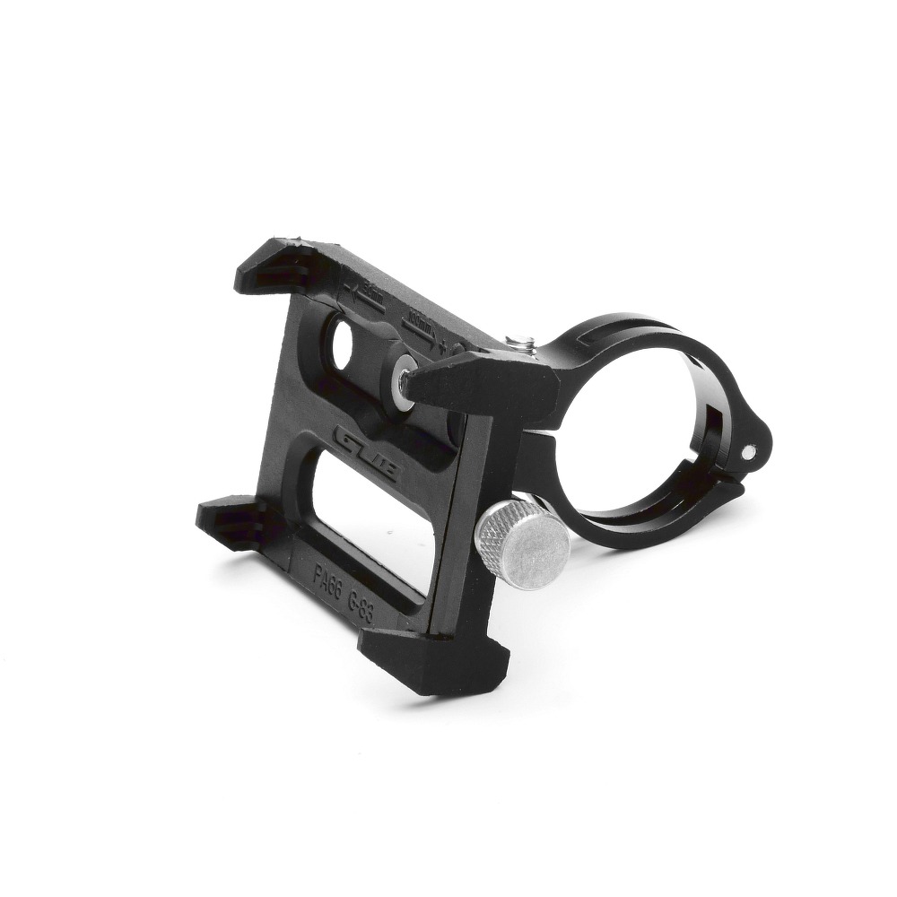 GUB G83 Aluminium Fietshouder voor mobiele telefoon - zwart