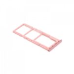 Voor Samsung A51 A515 / A71 A715 simkaarthouder - roze + sim ejector