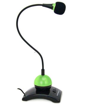 Esperanza Desktop Microfoon Flexibele arm - groen