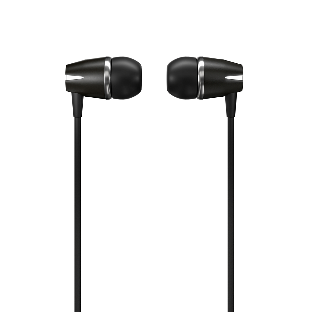 WK Design Y6 in-ear oortelefoon 3,5 mm mini-jack headset zwart