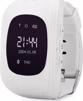 Q50 Horloge met GPRS Tracker en SOS voor kinderen - Wit