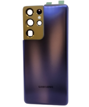Voor Samsung Galaxy S21 Ultra (SM-G998B) achterkant - paars