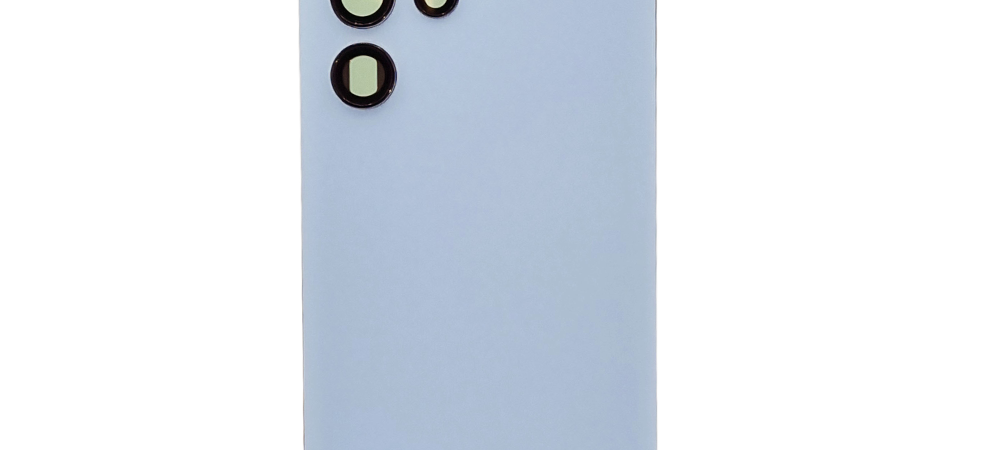 Voor Samsung Galaxy S22 Ultra (SM-S908B) achterkant – blauw