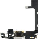 Voor iPhone 11 Pro dock connector flex - oplaadpoort - wit - met IC
