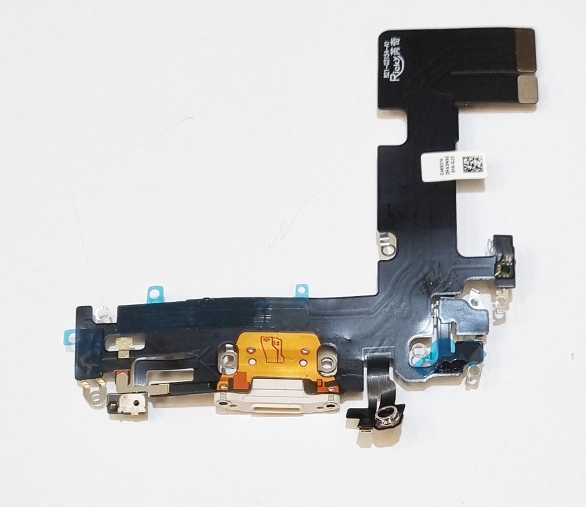 Voor Iphone 13 dock connector - oplaadpoort - wit