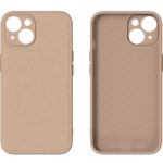 iPhone 14 Plus Premium Lederen Hardcase Bruin - Afbeelding 2